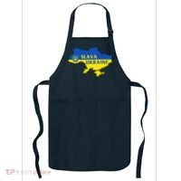 Slava Ukraini Glory To Ukraine Shirt Support Ukrainian Flag Apron thumb 0