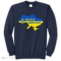 Slava Ukraini Glory To Ukraine Shirt Support Ukrainian Flag Sweatshirt thumb 0