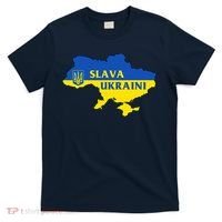 Slava Ukraini Glory To Ukraine Shirt Support Ukrainian Flag T-Shirt thumb 0