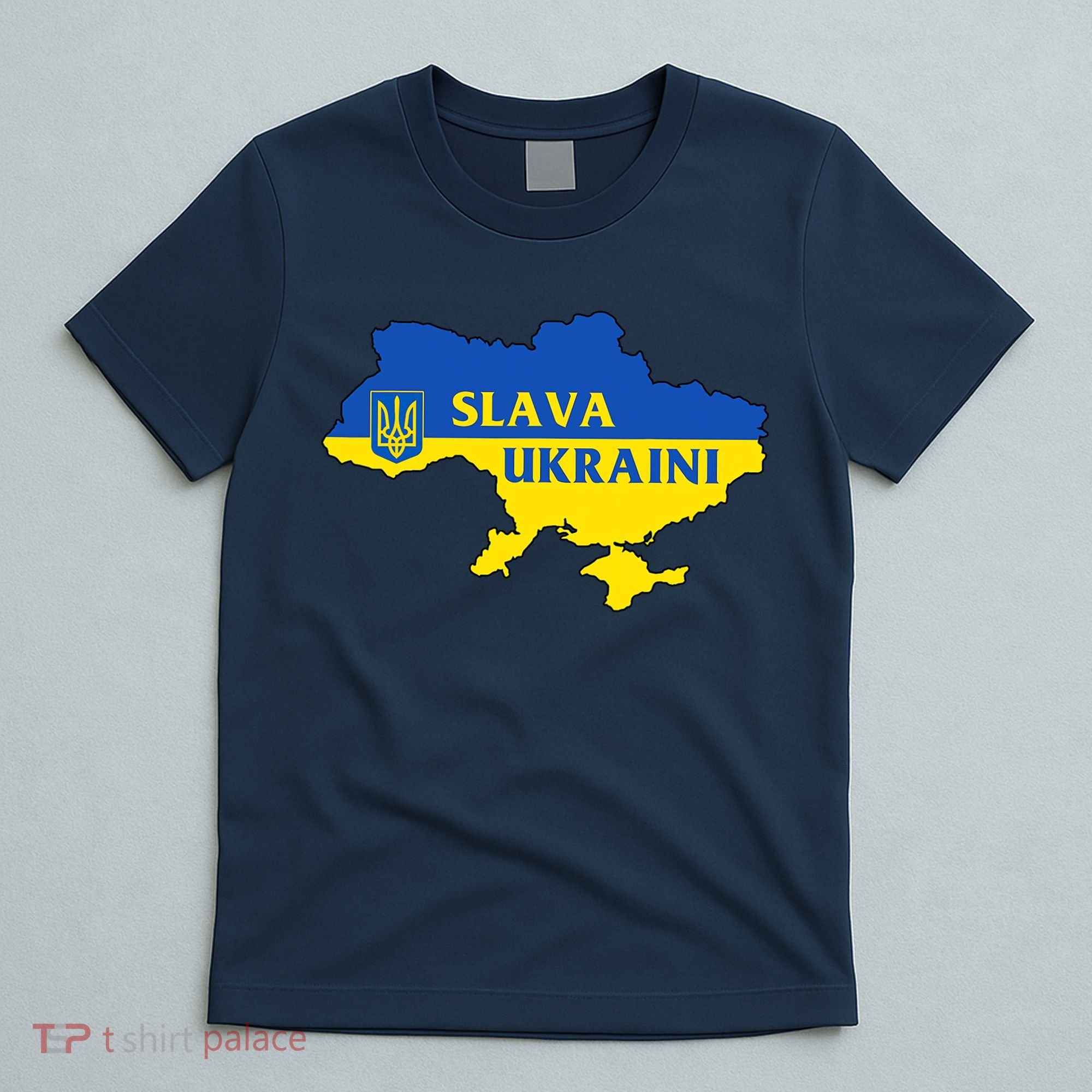 Slava Ukraini Glory To Ukraine Shirt Support Ukrainian Flag T-Shirt