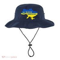 Slava Ukraini Glory To Ukraine Shirt Support Ukrainian Flag Bucket Hat thumb 0