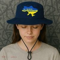 Slava Ukraini Glory To Ukraine Shirt Support Ukrainian Flag Bucket Hat thumb 3