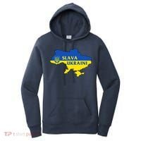 Slava Ukraini Glory To Ukraine Shirt Support Ukrainian Flag Women's Hoodie thumb 0
