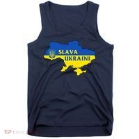 Slava Ukraini Glory To Ukraine Shirt Support Ukrainian Flag Tank Top thumb 0