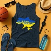 Slava Ukraini Glory To Ukraine Shirt Support Ukrainian Flag Tank Top thumb 4