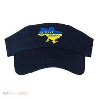 Slava Ukraini Glory To Ukraine Shirt Support Ukrainian Flag Visor thumb 0