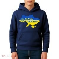 Slava Ukraini Glory To Ukraine Shirt Support Ukrainian Flag Kids Hoodie thumb 4