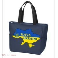 Slava Ukraini Glory To Ukraine Shirt Support Ukrainian Flag Tote Bag thumb 3