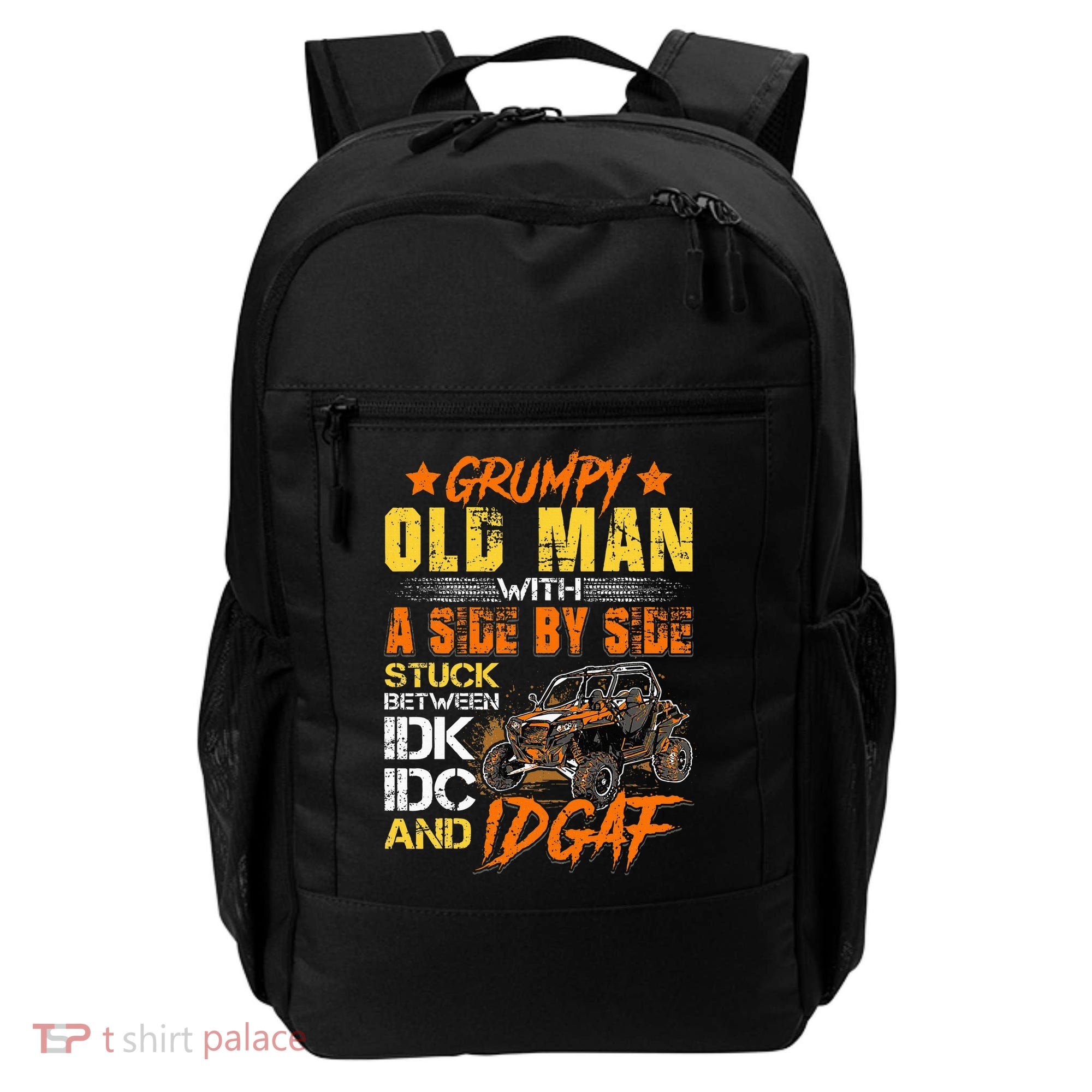 Sxs Utv Grumpy Old Man With Side By Side Backpack