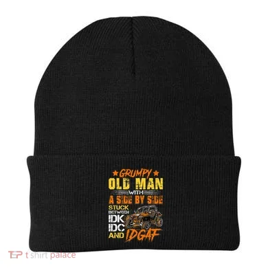 Sxs Utv Grumpy Old Man With Side By Side Beanie