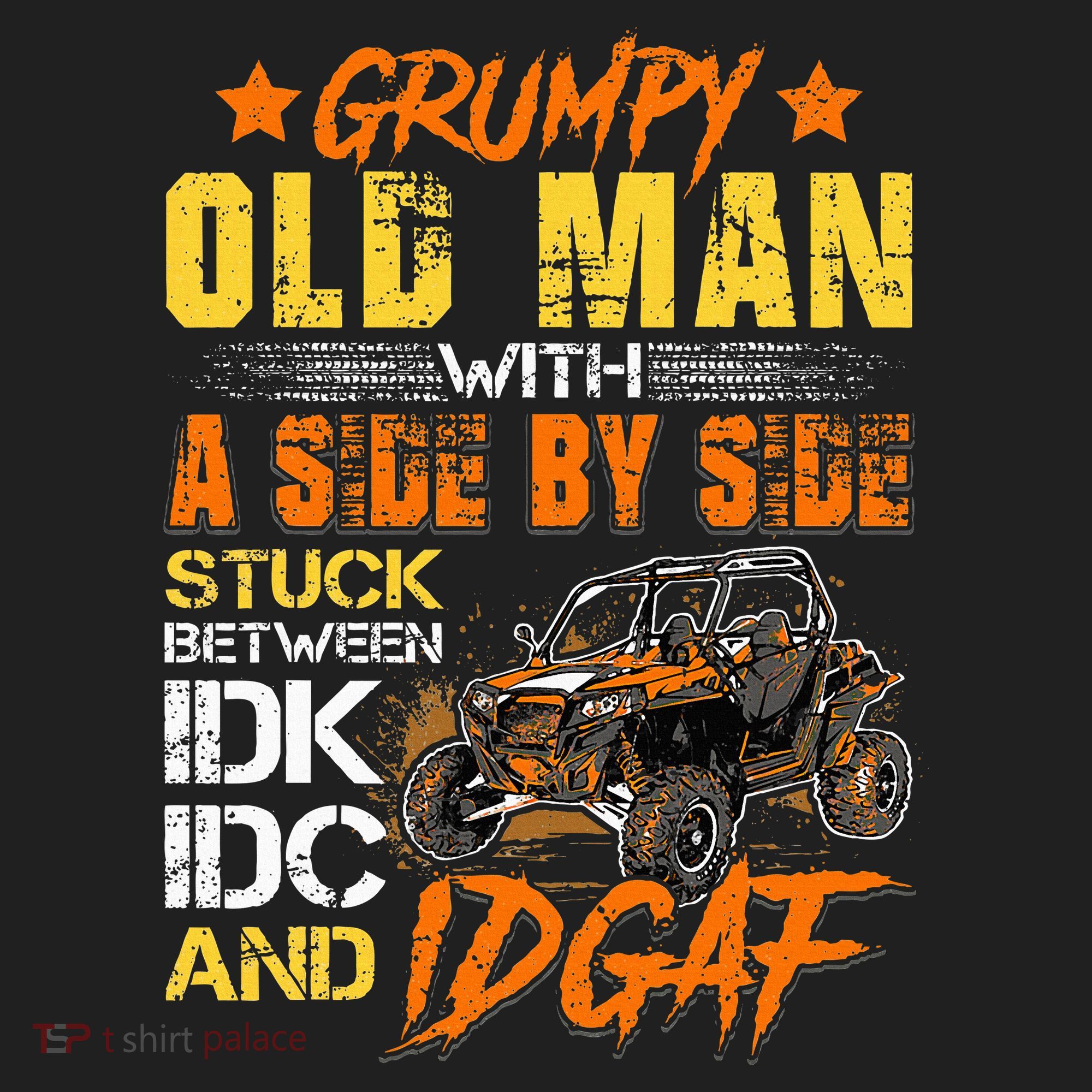 Sxs Utv Grumpy Old Man With Side By Side Hat