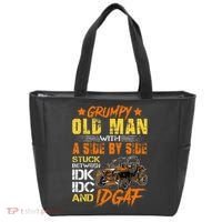 Sxs Utv Grumpy Old Man With Side By Side Tote Bag thumb 0