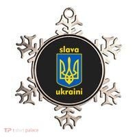Slava Ukraini Glory To Ukraine Trident Stand Support Ornament thumb 0