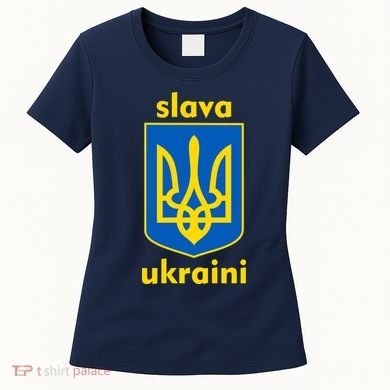 Slava Ukraini Glory To Ukraine Trident Stand Support Women's T-Shirt