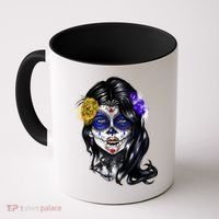 Sugar Face Front Coffee Mug thumb 0