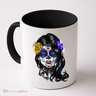 Sugar Face Front Coffee Mug