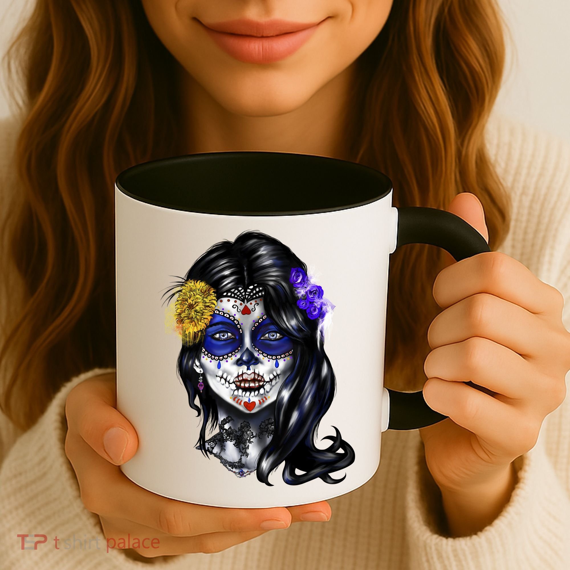 Sugar Face Front Coffee Mug