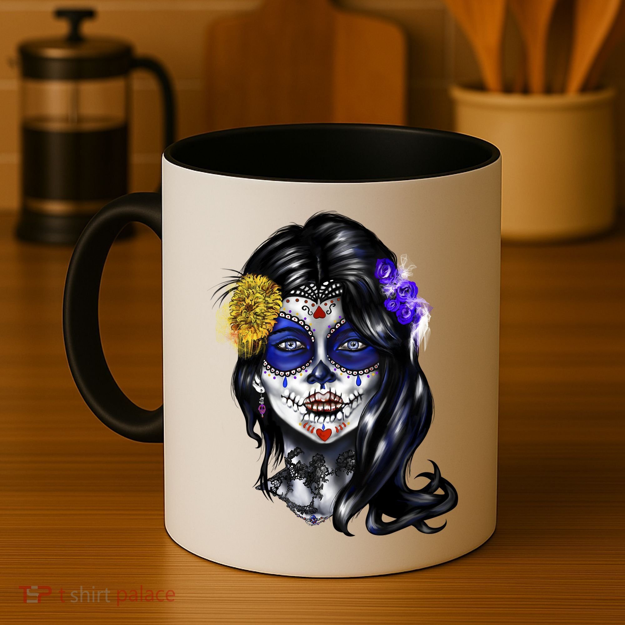 Sugar Face Front Coffee Mug