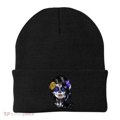 Sugar Face Front Beanie