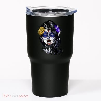 Sugar Face Front Tumbler