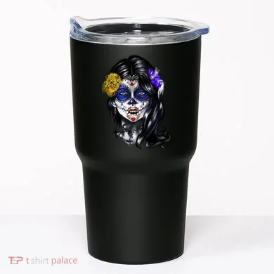 Sugar Face Front Tumbler