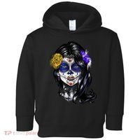 Sugar Face Front Toddler Hoodie thumb 0