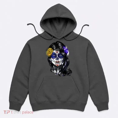 Sugar Face Front Hoodie