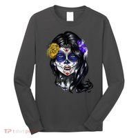 Sugar Face Front Long Sleeve Shirt thumb 0