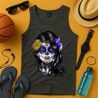 Sugar Face Front Tank Top thumb 4