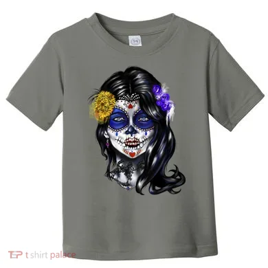 Sugar Face Front Toddler T-Shirt