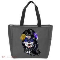 Sugar Face Front Tote Bag thumb 0