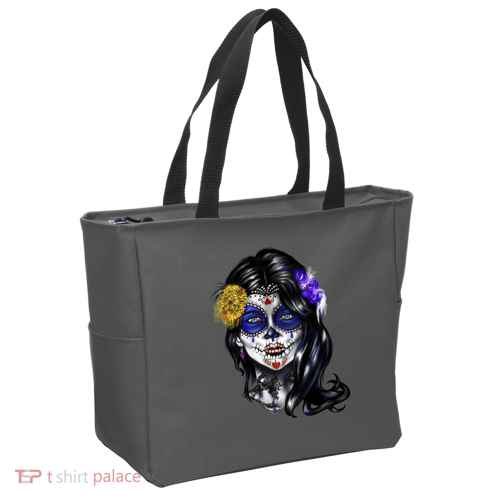 Sugar Face Front Tote Bag