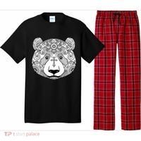 Sugar Flower Grey Style Panda Bear Pajama Set thumb 0
