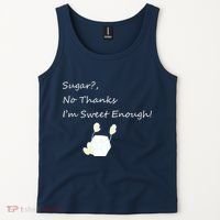 Sugar No Thanks I'm Sweet Enough Tank Top thumb 2