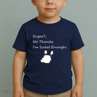 Sugar No Thanks I'm Sweet Enough Toddler T-Shirt thumb 2