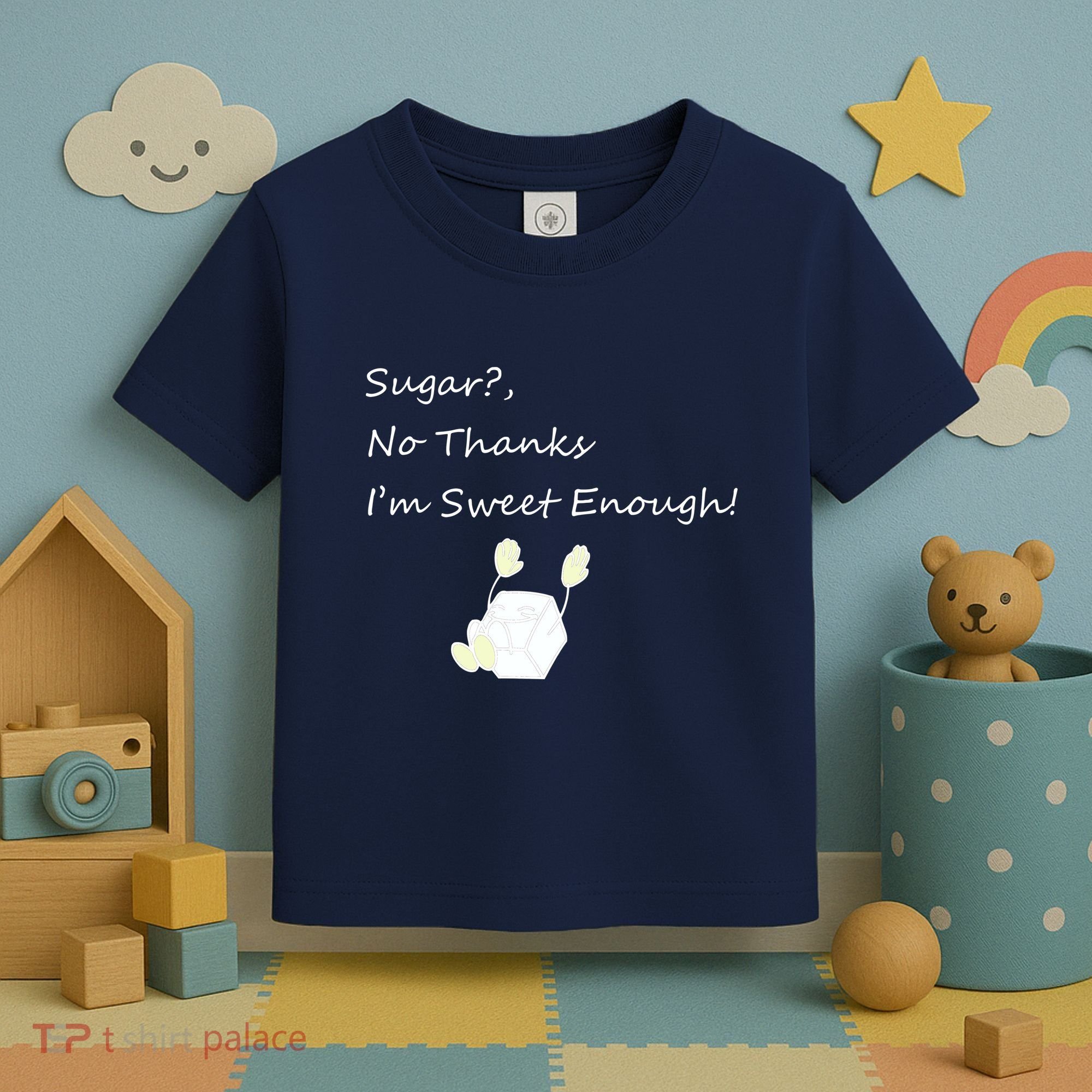 Sugar No Thanks I'm Sweet Enough Toddler T-Shirt