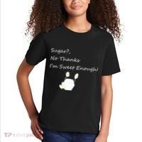 Sugar No Thanks I'm Sweet Enough Kids T-Shirt thumb 2
