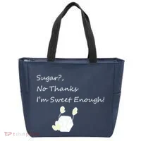Sugar No Thanks I'm Sweet Enough Tote Bag thumb 0