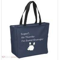 Sugar No Thanks I'm Sweet Enough Tote Bag thumb 2