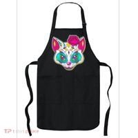 Sugar Skull Cat Apron thumb 0