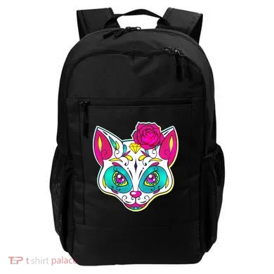 Sugar Skull Cat Backpack