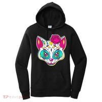 Sugar Skull Cat Women's Hoodie thumb 0