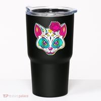 Sugar Skull Cat Tumbler thumb 0