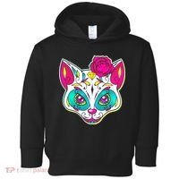 Sugar Skull Cat Toddler Hoodie thumb 0