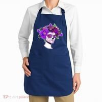 Sugar Skull Flower Girl Apron thumb 2