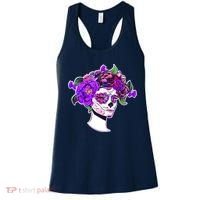 Sugar Skull Flower Girl Women's Tank Top thumb 0