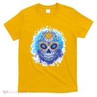 Sugar Skull Watercolor T-Shirt thumb 0