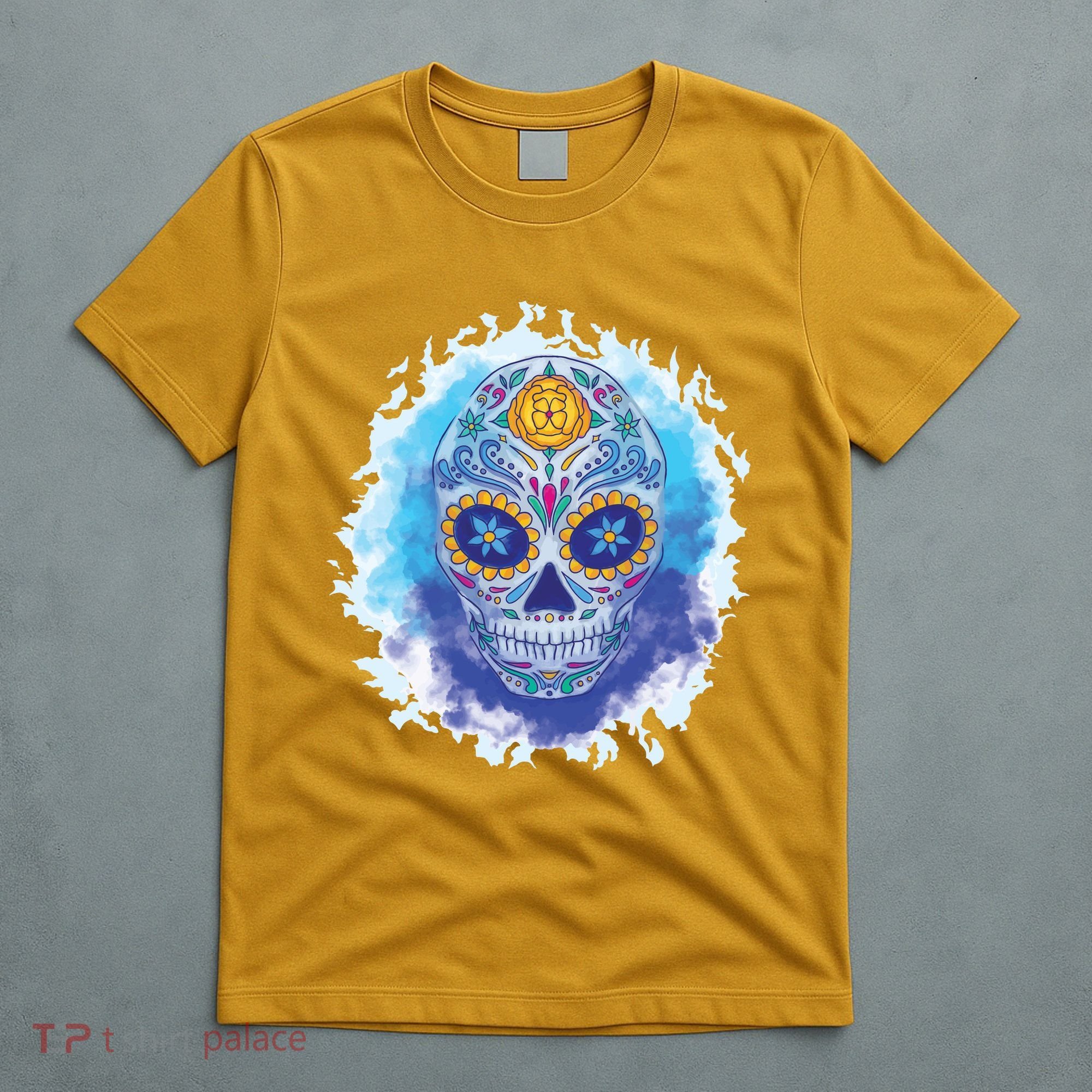 Sugar Skull Watercolor T-Shirt