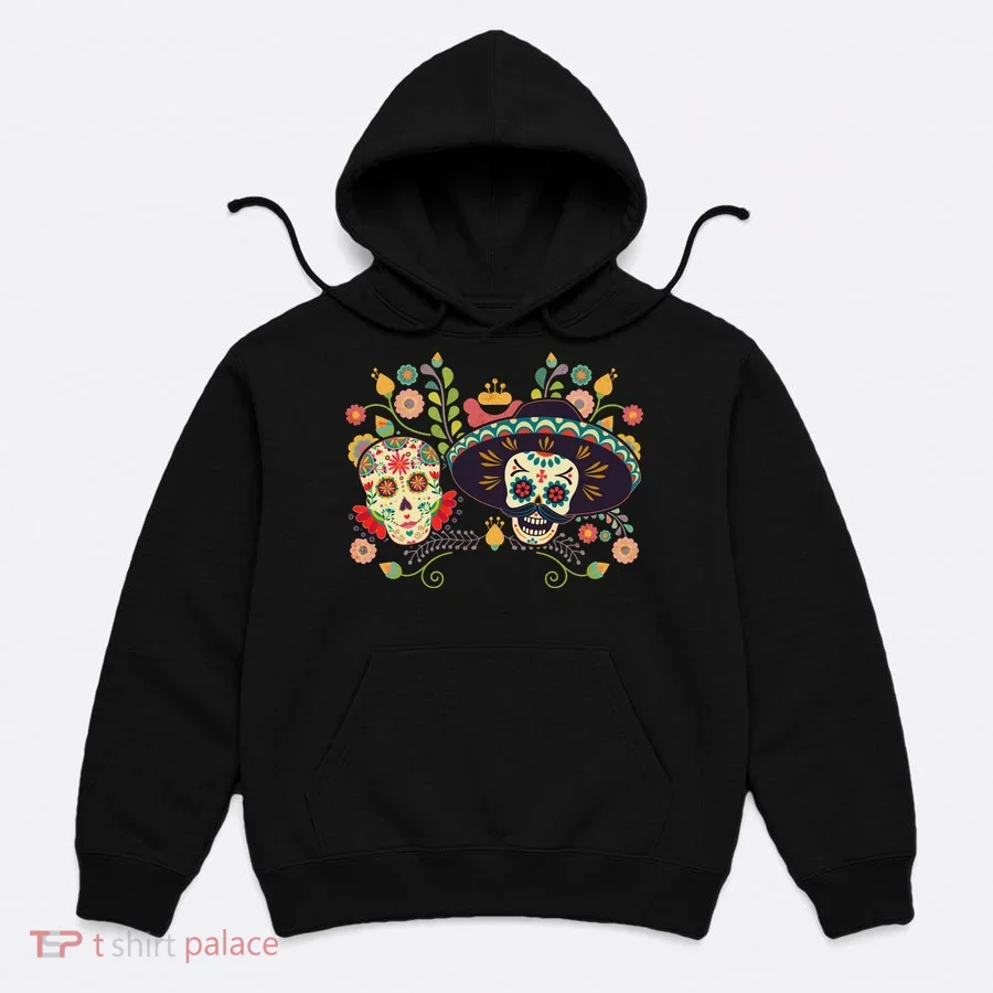 Sugar Skulls Day of the Dead Hoodie