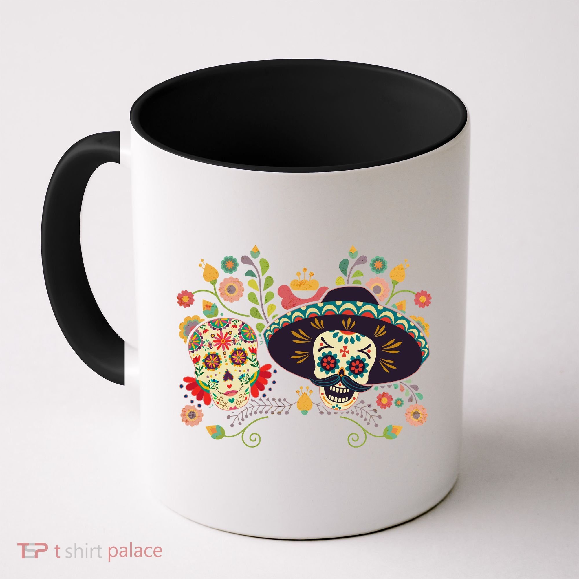 Sugar Skulls Day of the Dead Coffee Mug
